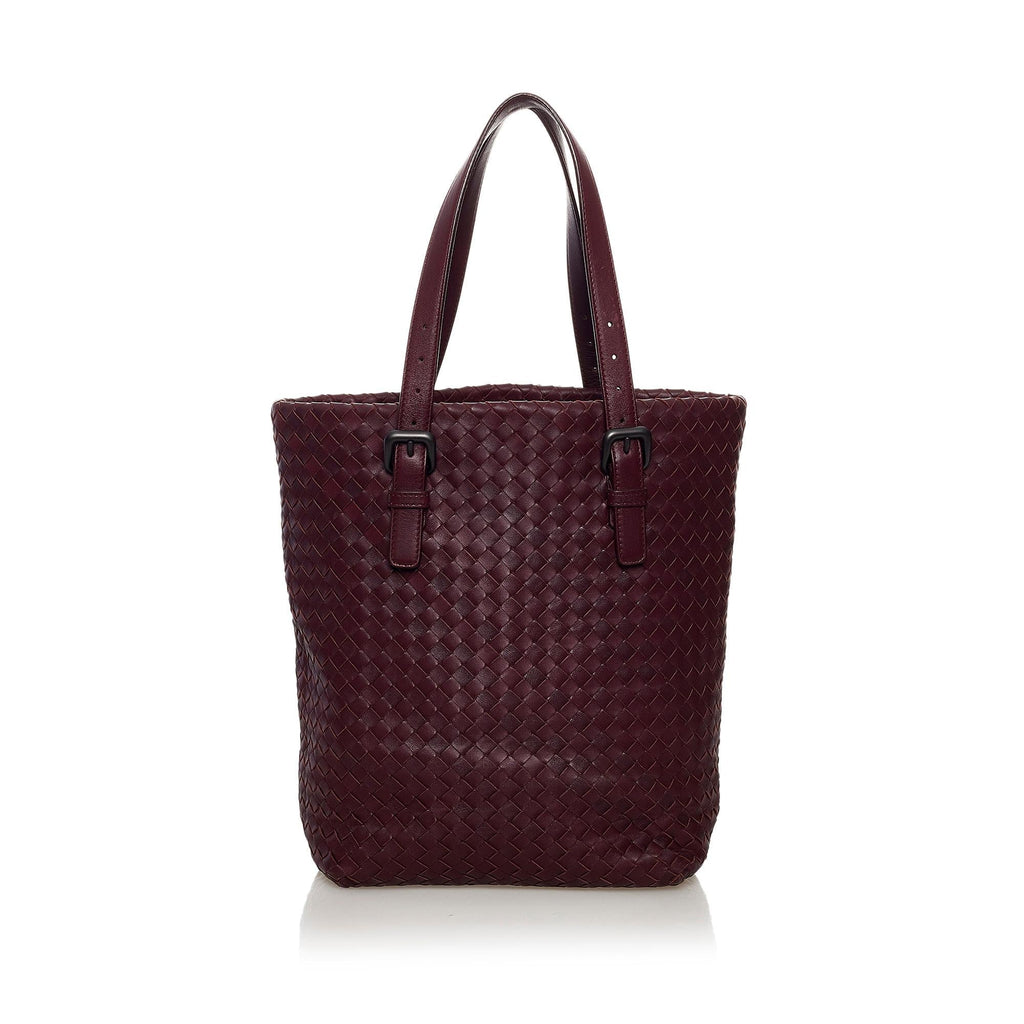 Bottega Veneta Intrecciato Leather Tote Bag (SHG-34754)
