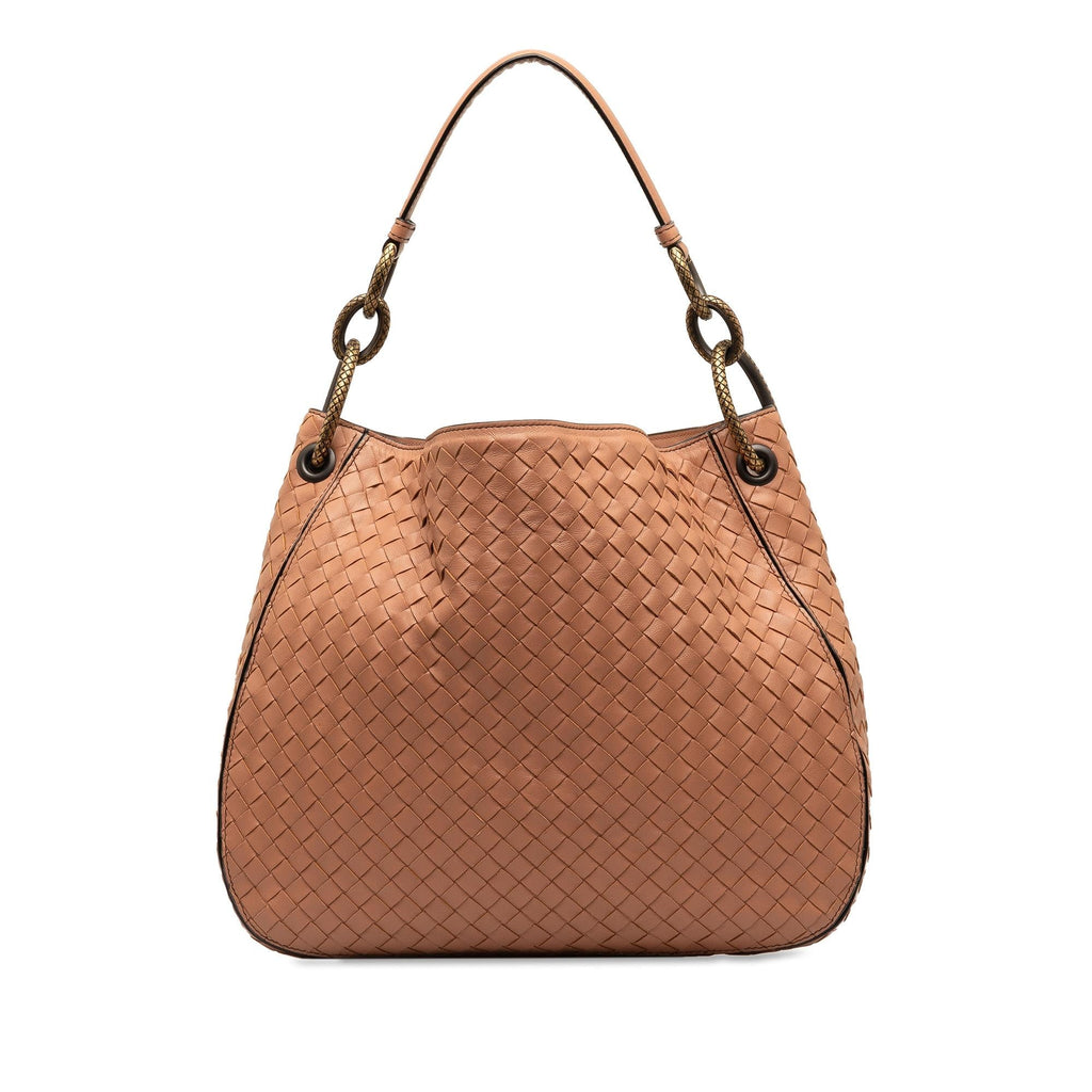 Bottega Veneta Intrecciato Loop Hobo Bag (SHG-v7SHR5)