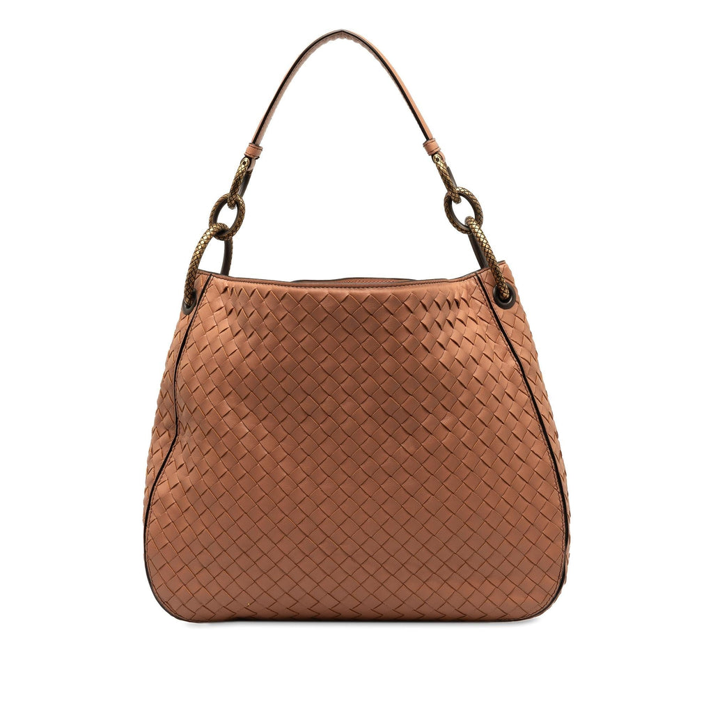 Bottega Veneta Intrecciato Loop Hobo Bag (SHG-v7SHR5)