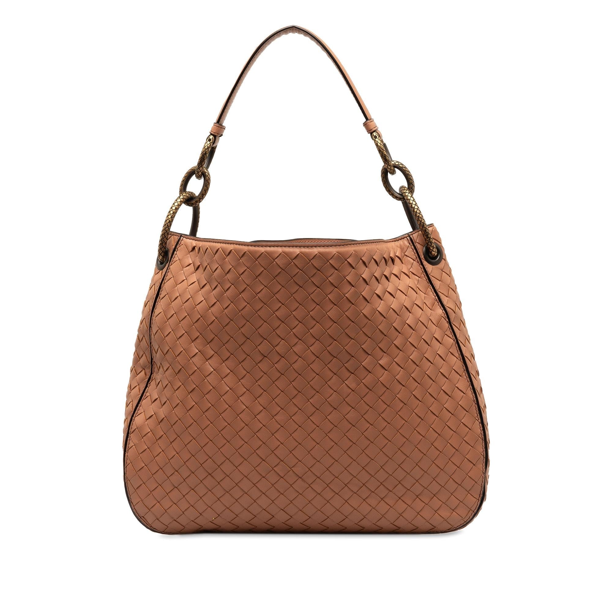 Bottega Veneta Intrecciato Loop Hobo Bag (SHG-v7SHR5)