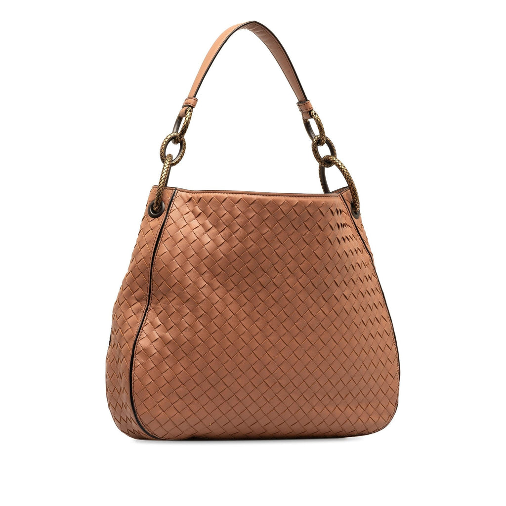 Bottega Veneta Intrecciato Loop Hobo Bag (SHG-v7SHR5)