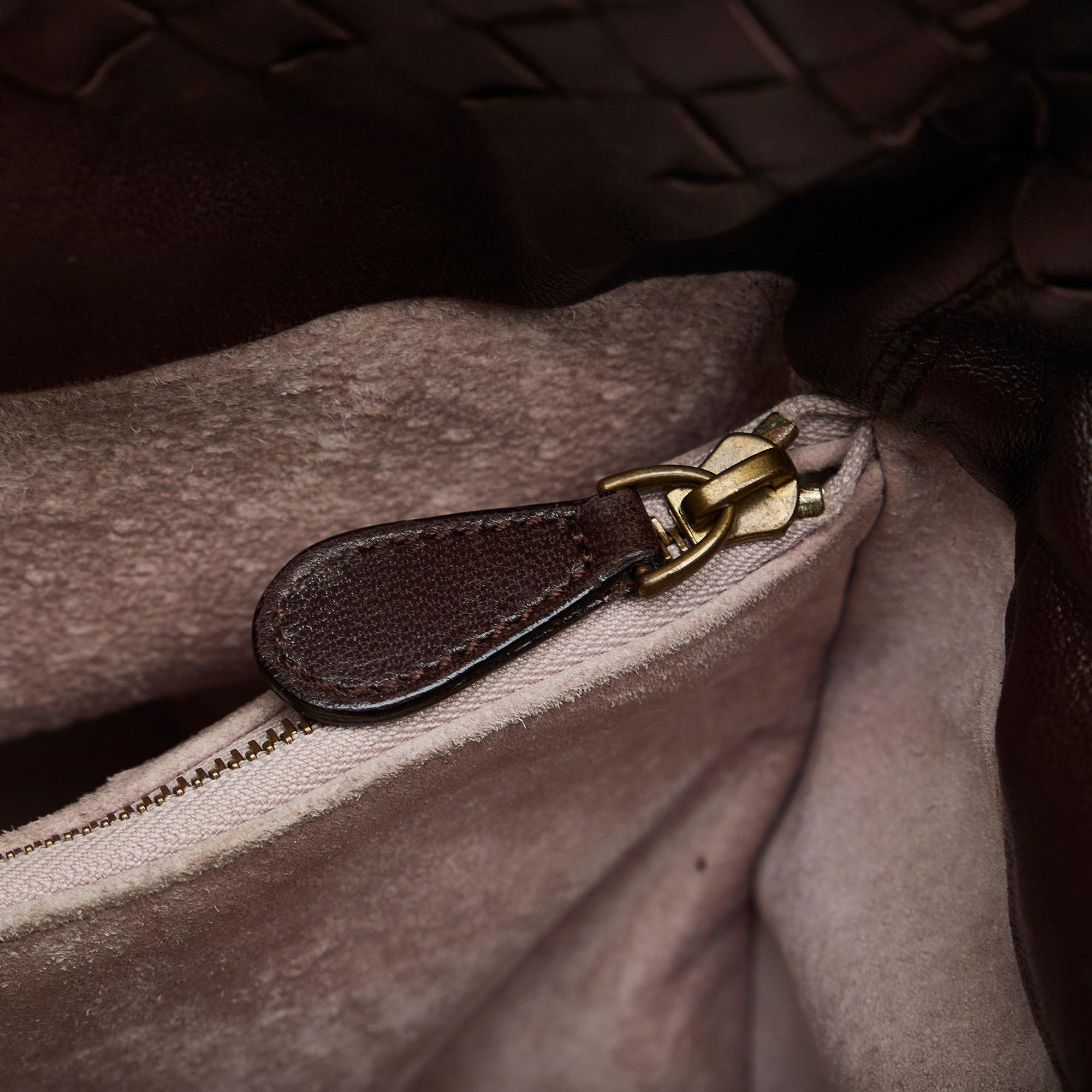 Bottega Veneta Intrecciato Marquise Flower Tote (SHG-8MxBIq)