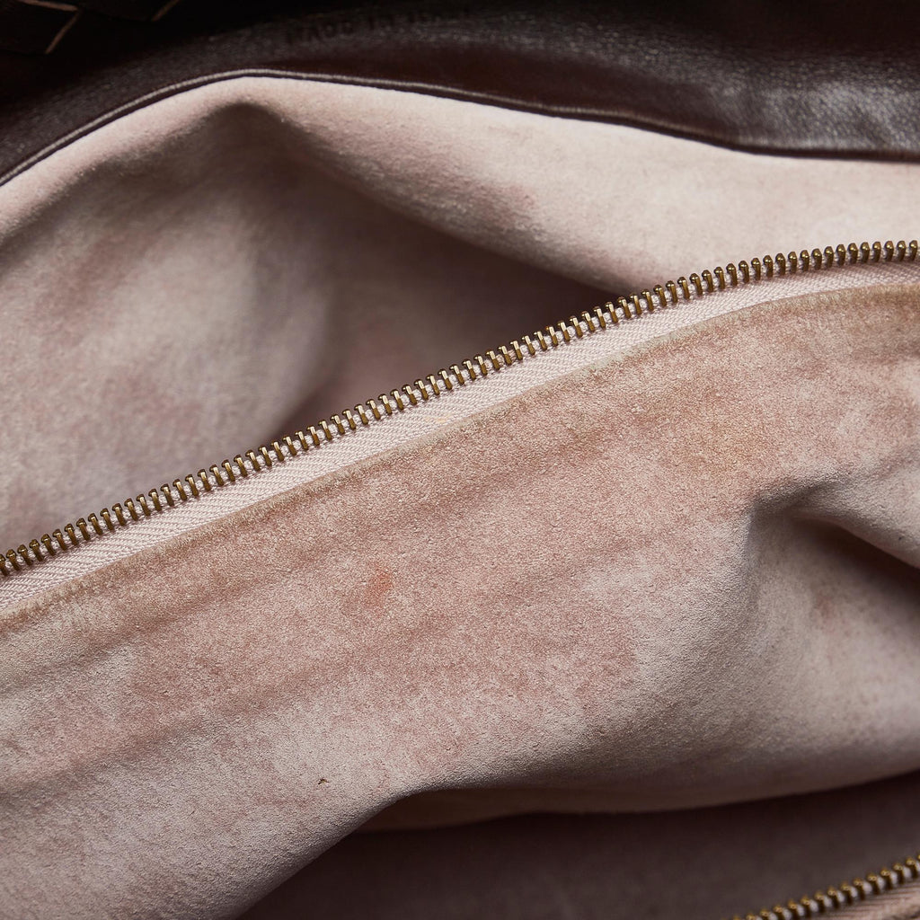 Bottega Veneta Intrecciato Marquise Flower Tote (SHG-8MxBIq)