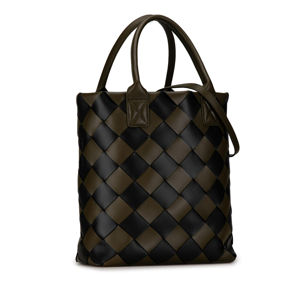 Bottega Veneta Intrecciato Maxi Cabat 30 Satchel (SHG-P7LX5h)