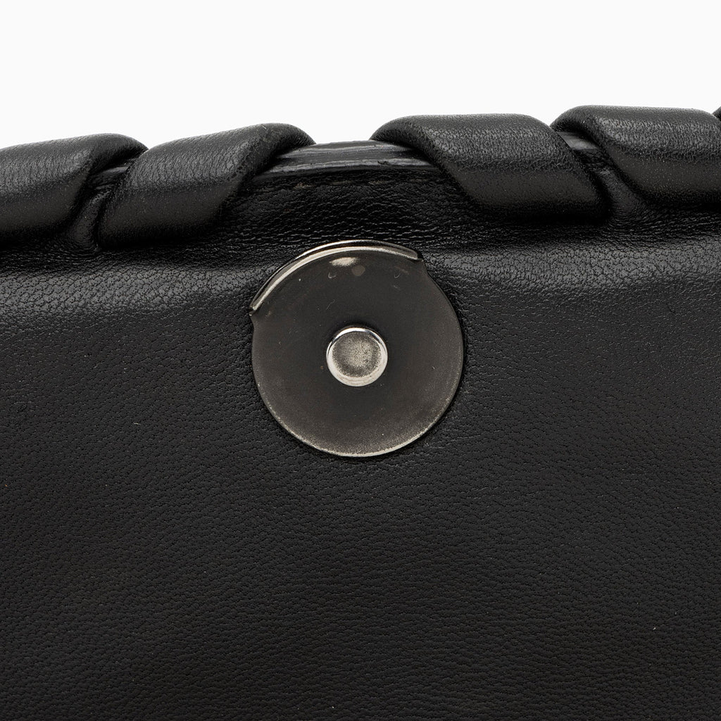 Bottega Veneta Intrecciato Microstud Olimpia Medium Shoulder Bag (SHF-1Fq6ti)