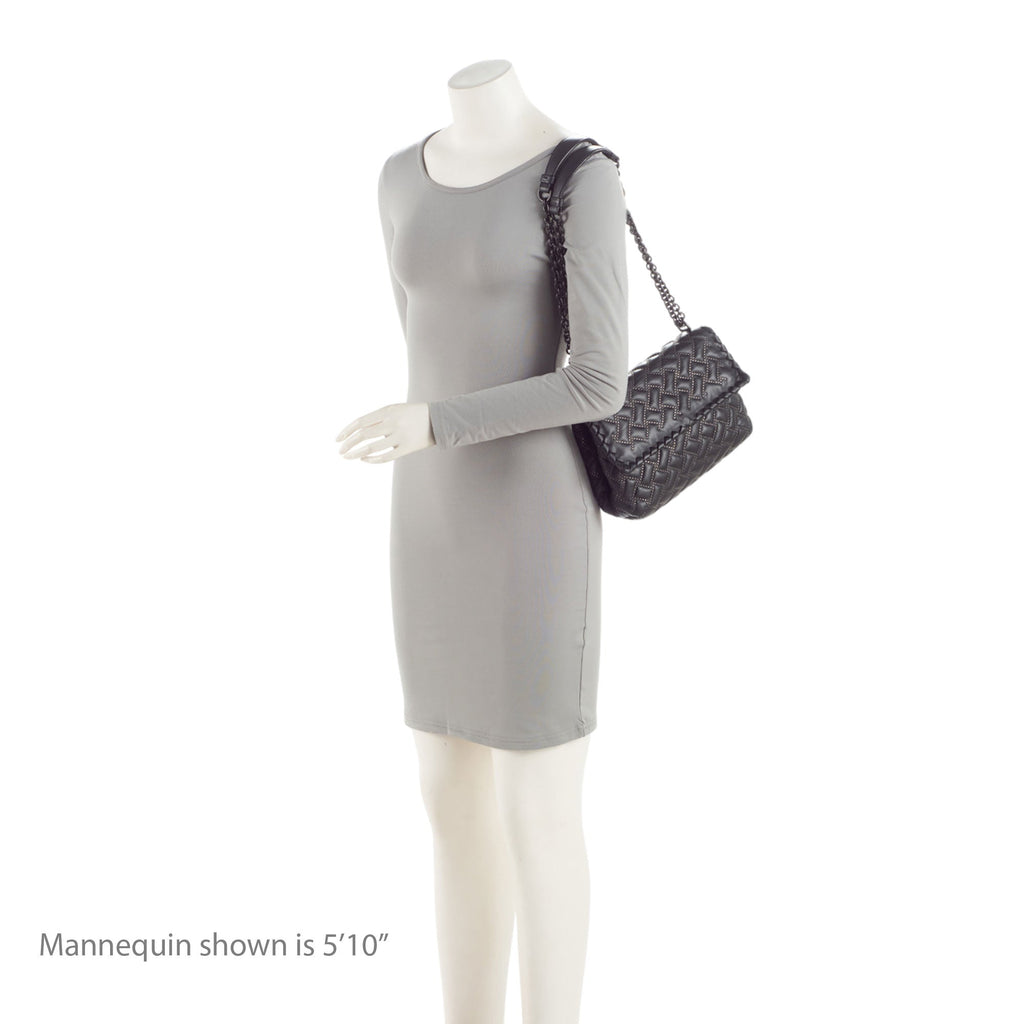Bottega Veneta Intrecciato Microstud Olimpia Medium Shoulder Bag (SHF-1Fq6ti)