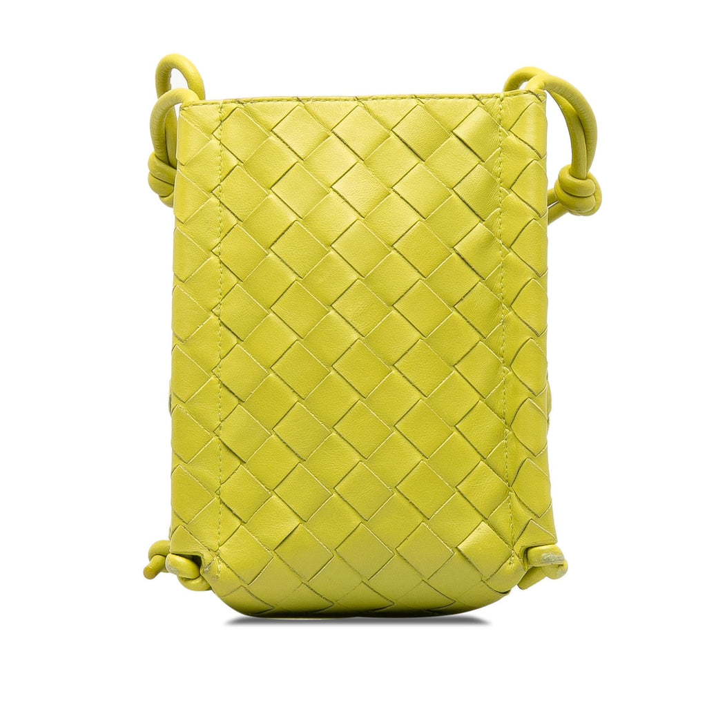 Bottega Veneta Intrecciato Mini Knot Bucket Bag (SHG-0MANrB)