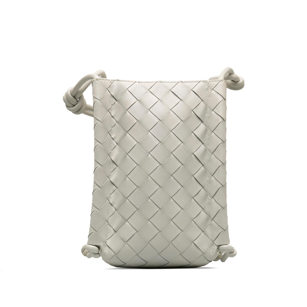 Bottega Veneta Intrecciato Mini Knot Bucket Bag (SHG-0GOSAm)