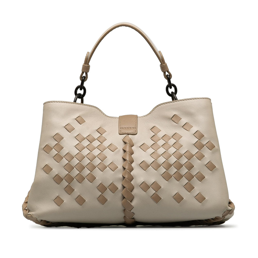 Bottega Veneta Intrecciato Napoli Satchel (SHG-JQS9k0)