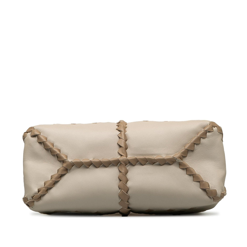 Bottega Veneta Intrecciato Napoli Satchel (SHG-JQS9k0)