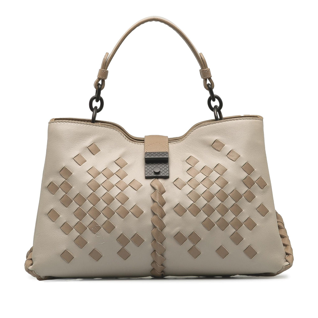 Bottega Veneta Intrecciato Napoli Satchel (SHG-JQS9k0)