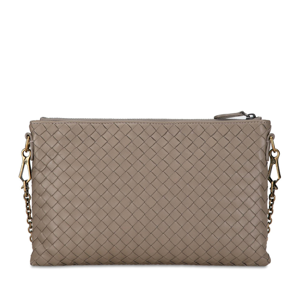 Bottega Veneta Intrecciato Nappa Biletto Wallet on Chain (SHG-dOzzWj)