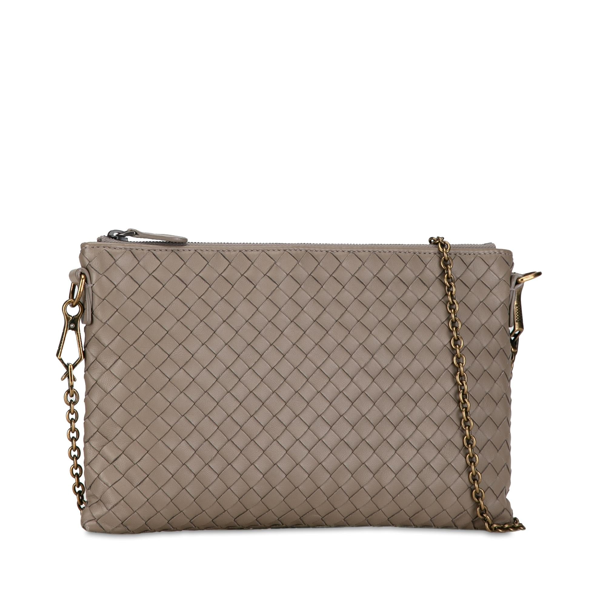 Bottega Veneta Intrecciato Nappa Biletto Wallet on Chain (SHG-dOzzWj)