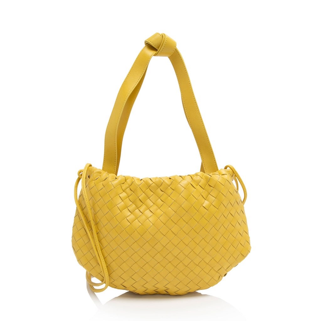 Bottega Veneta Intrecciato Nappa Bulb Shoulder Bag (SHF-0iUWsy)