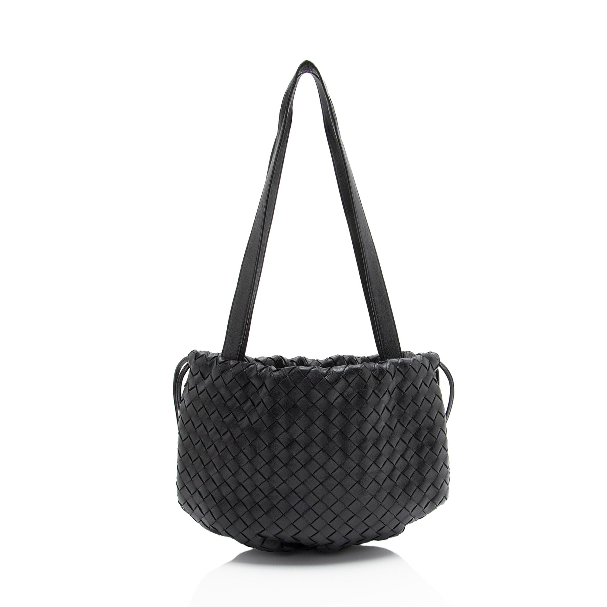 Bottega Veneta Intrecciato Nappa Bulb Shoulder Bag (SHF-gt3xW5)
