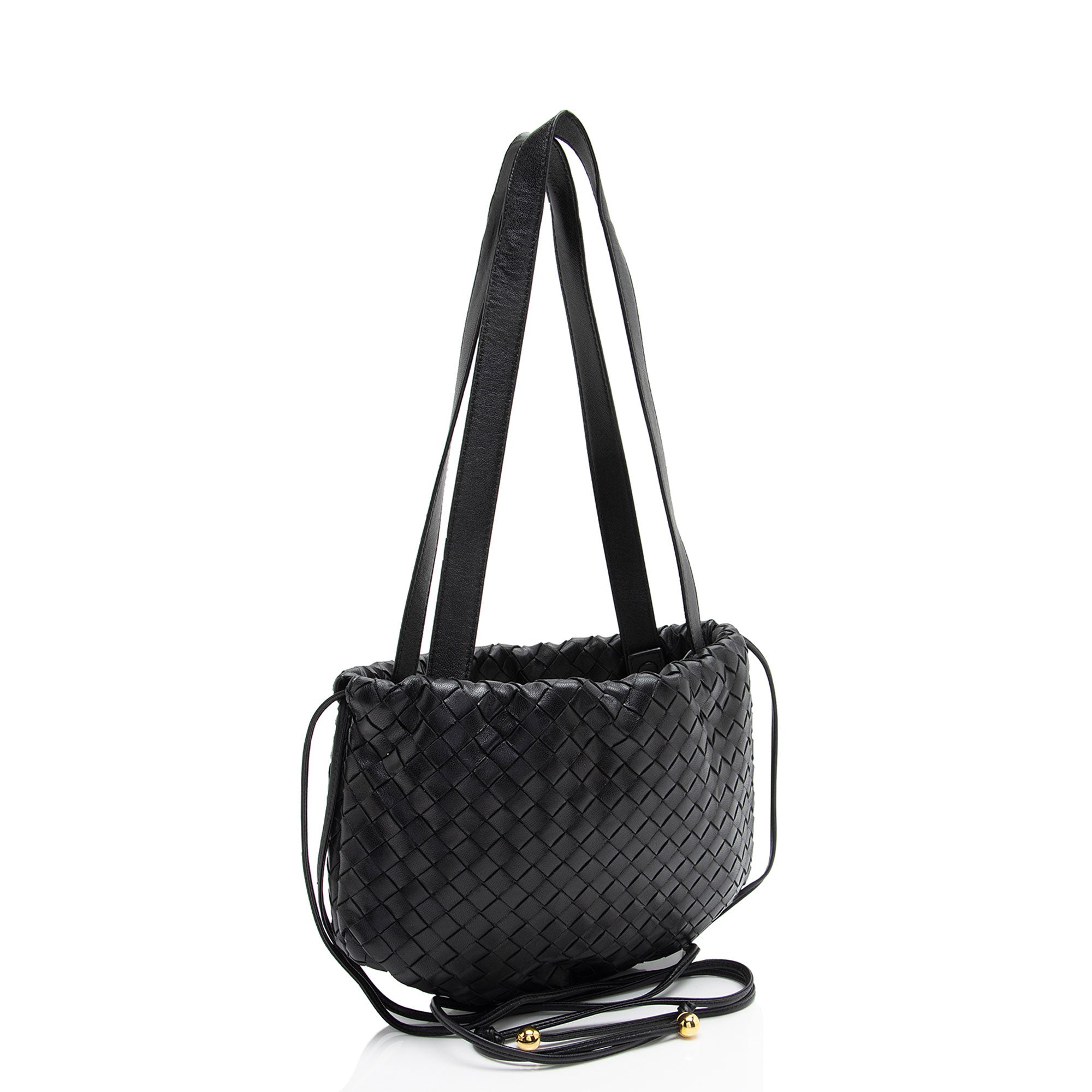 Bottega Veneta Intrecciato Nappa Bulb Shoulder Bag (SHF-gt3xW5)