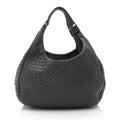 Bottega Veneta Intrecciato Nappa Campana Medium Shoulder Bag (SHF-a7yNeU)