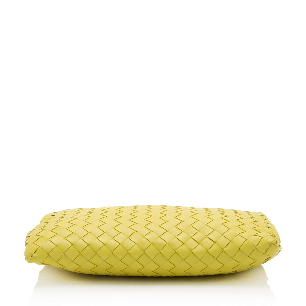 Bottega Veneta Intrecciato Nappa Clasp Document Case (SHF-7GVbuO)