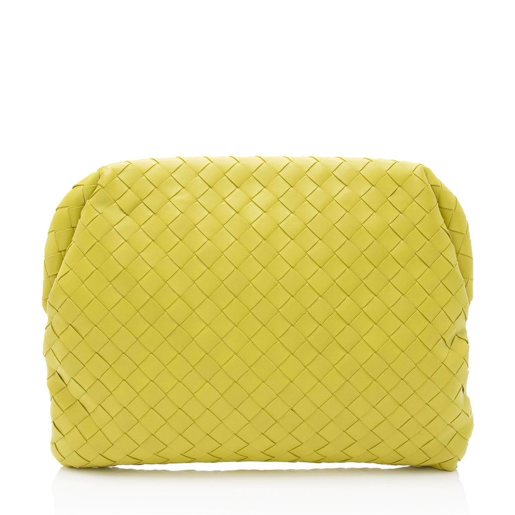 Bottega Veneta Intrecciato Nappa Clasp Document Case (SHF-6PioE2)