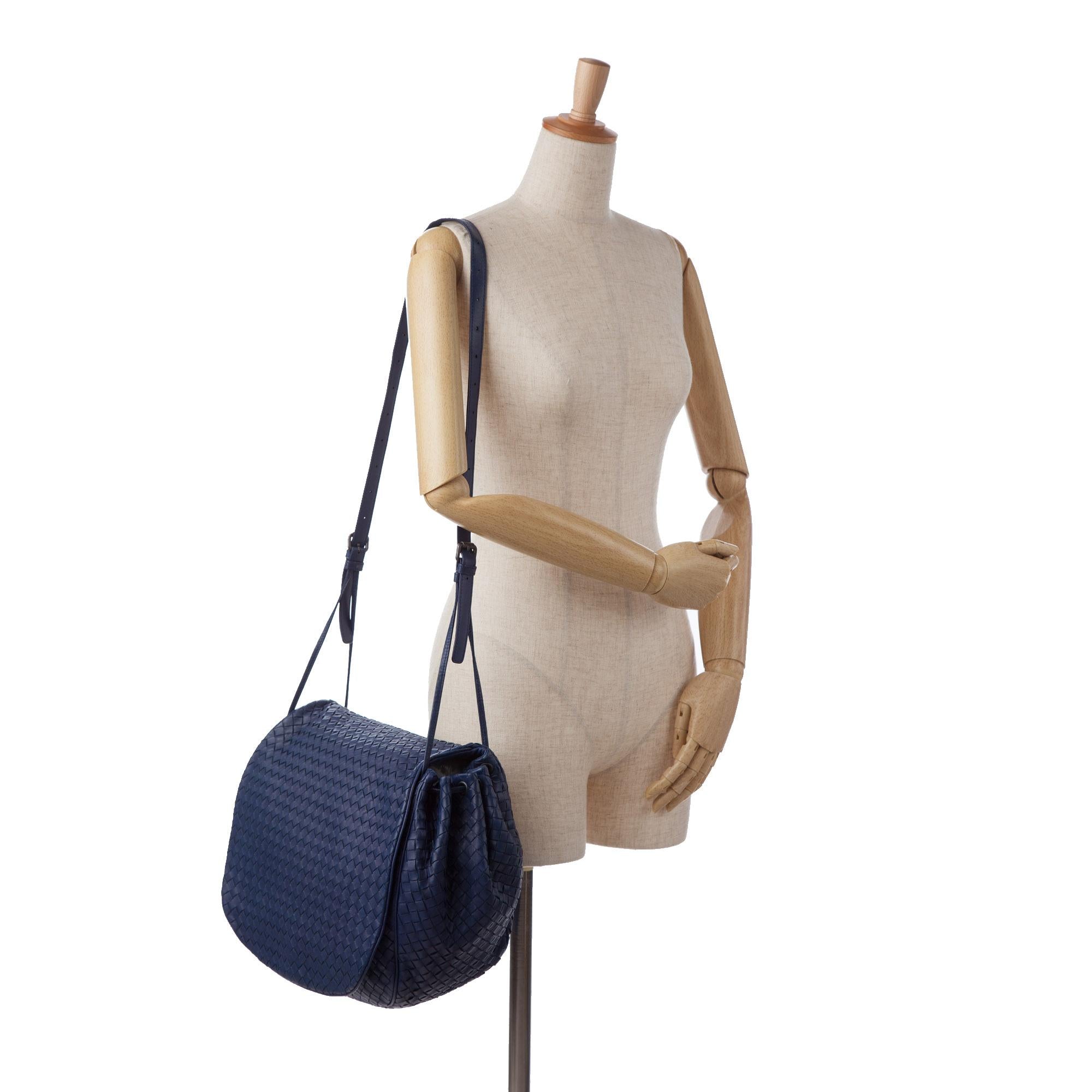Bottega Veneta Intrecciato Nappa Crossbody Bag (SHG-3UQirs)