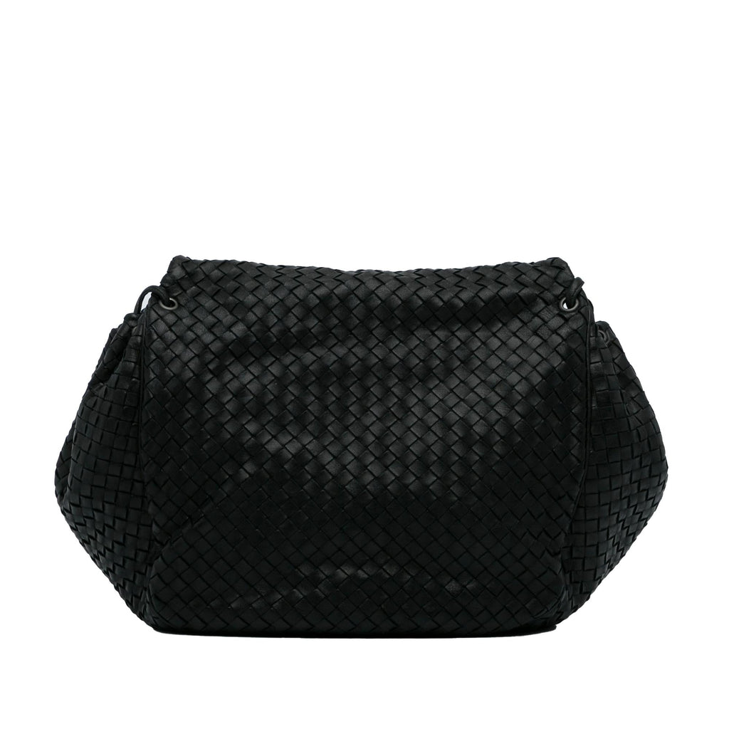Bottega Veneta Intrecciato Nappa Crossbody Bag (SHG-neq37L)
