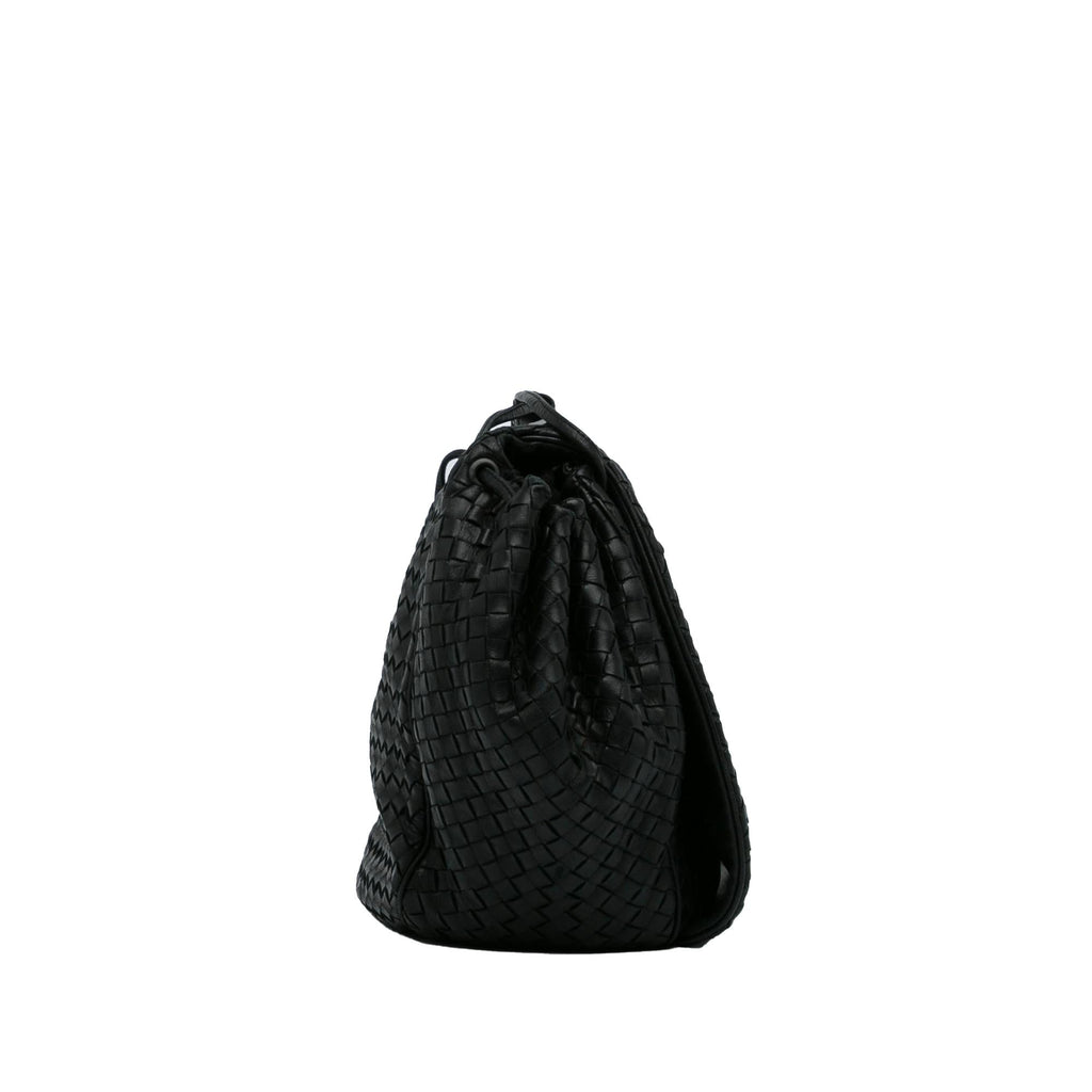 Bottega Veneta Intrecciato Nappa Crossbody Bag (SHG-neq37L)