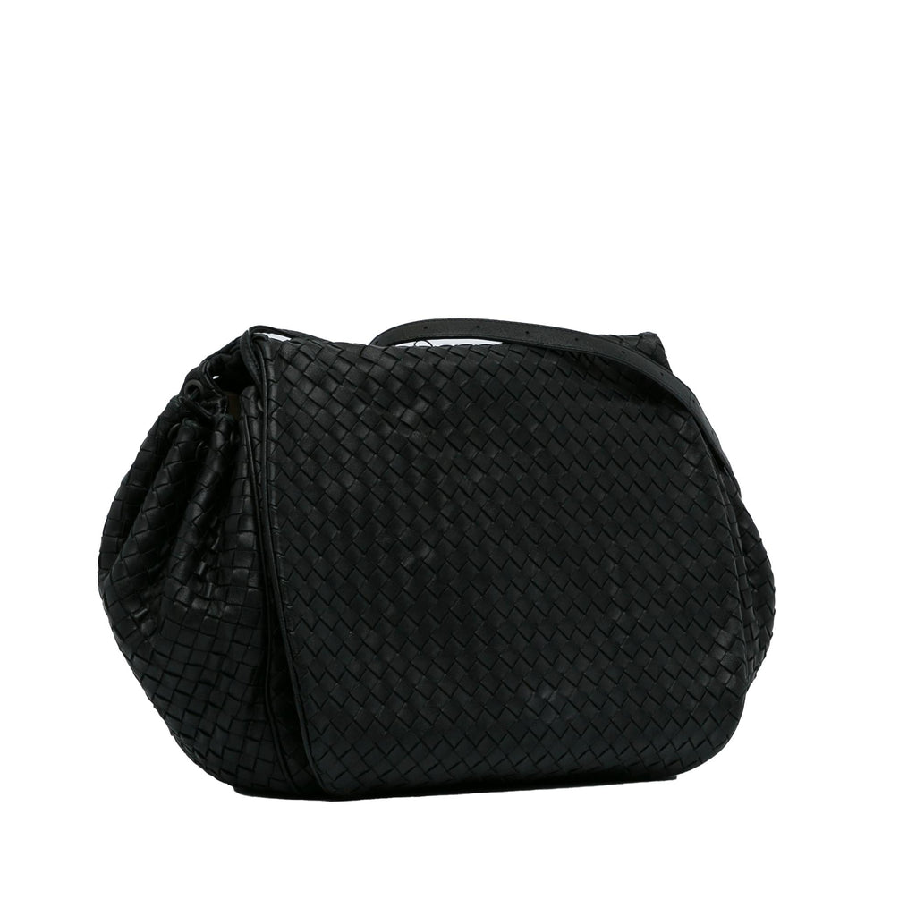Bottega Veneta Intrecciato Nappa Crossbody Bag (SHG-neq37L)
