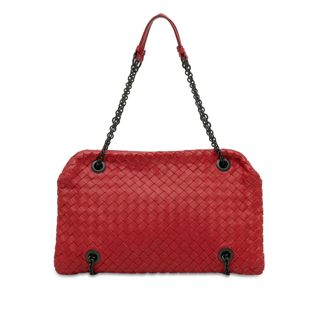 Bottega Veneta Intrecciato Nappa Duo Shoulder Bag (SHG-DlI99L)