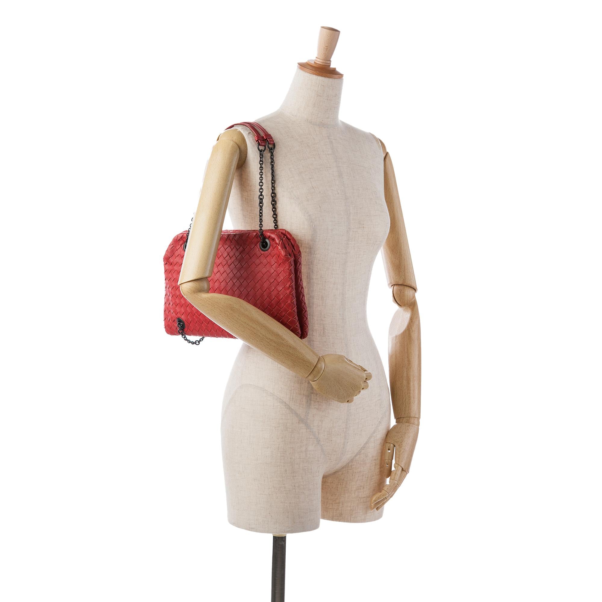 Bottega Veneta Intrecciato Nappa Duo Shoulder Bag (SHG-DlI99L)