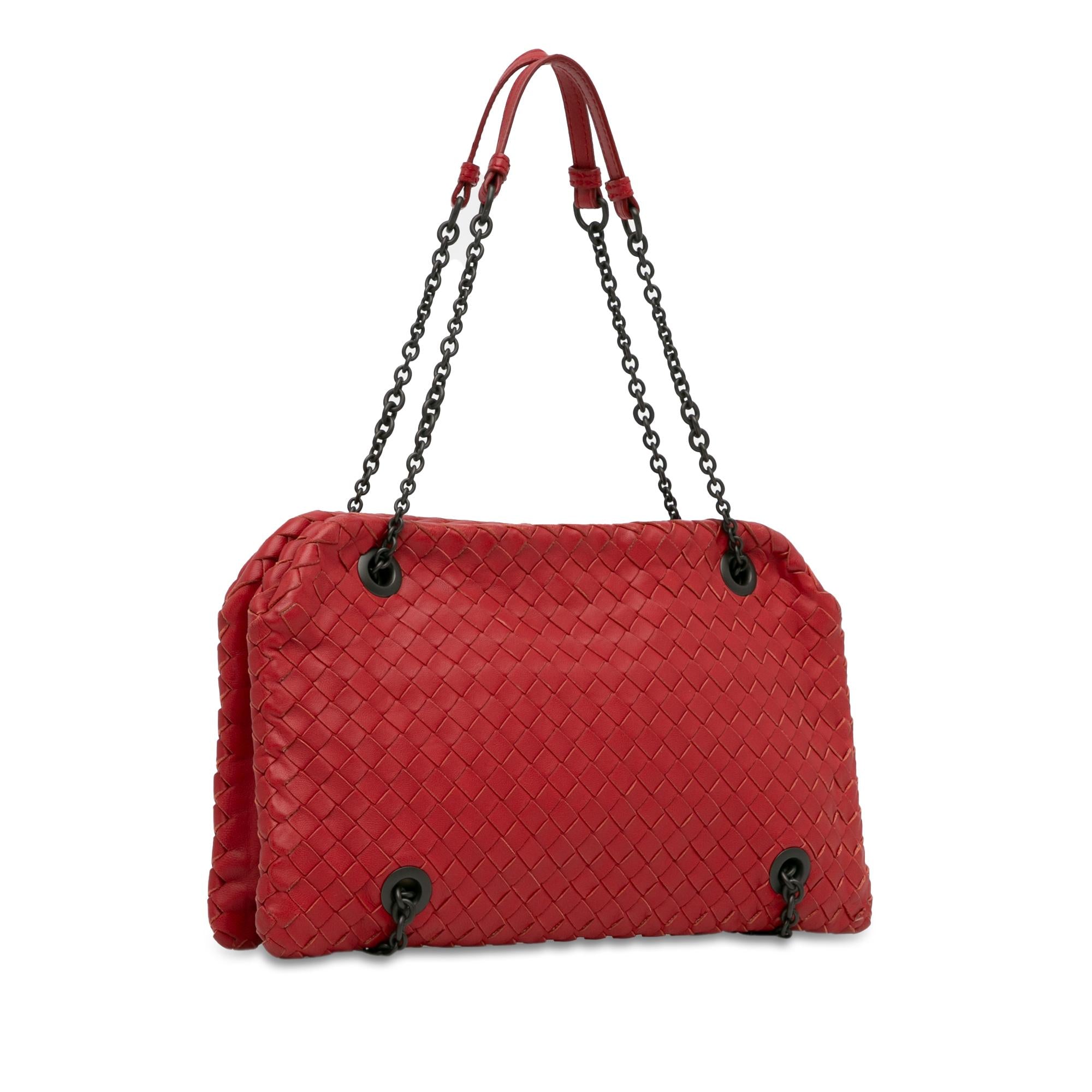 Bottega Veneta Intrecciato Nappa Duo Shoulder Bag (SHG-DlI99L)
