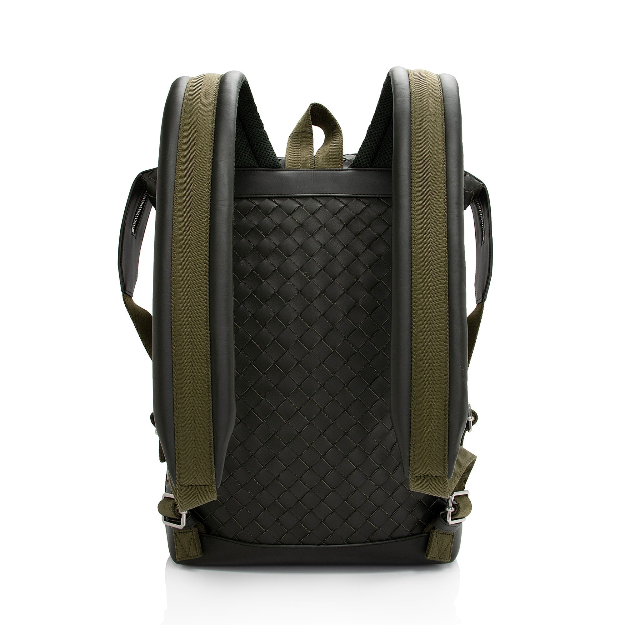 Bottega Veneta Intrecciato Nappa Front Pocket Backpack (SHF-oDyWm2)