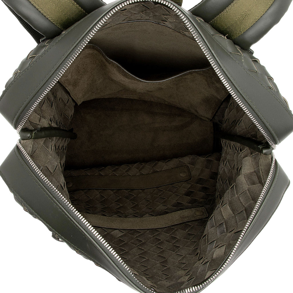 Bottega Veneta Intrecciato Nappa Front Pocket Backpack (SHF-oDyWm2)