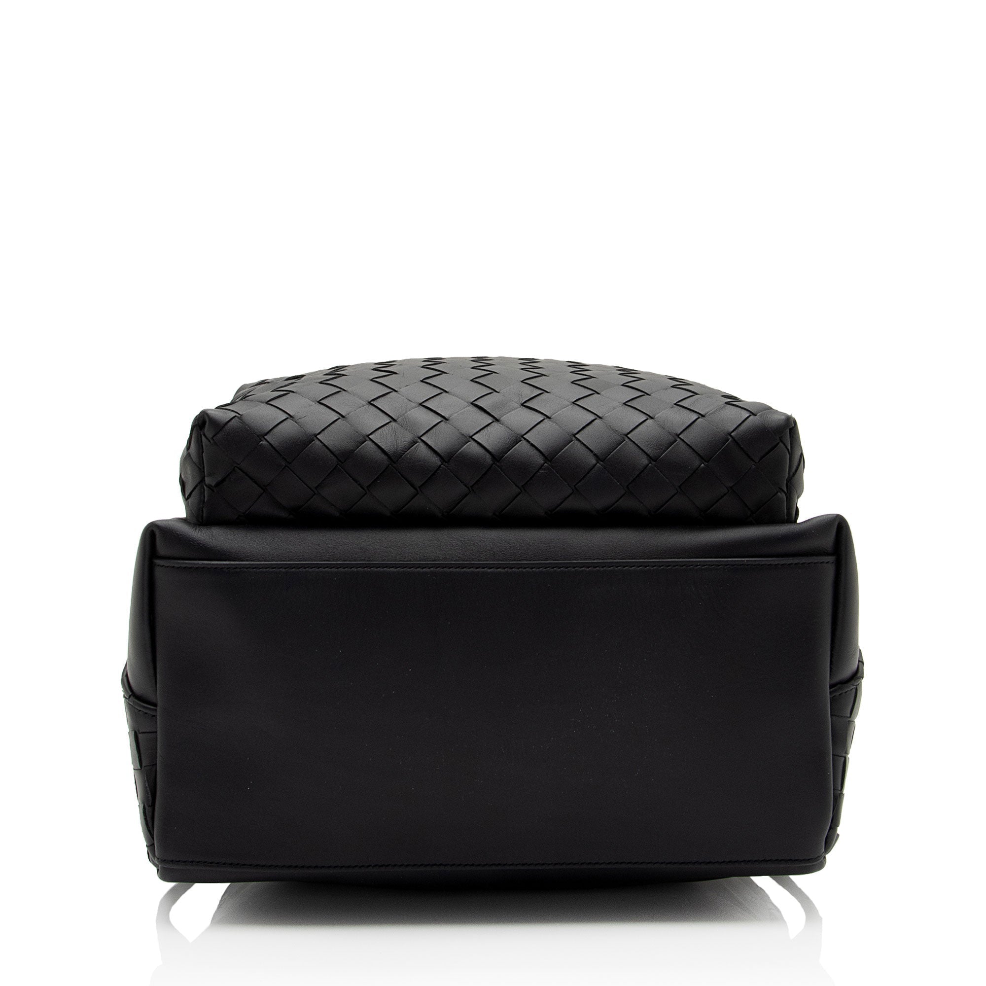 Bottega Veneta Intrecciato Nappa Front Pocket Medium Backpack (SHF-RpBOnW)