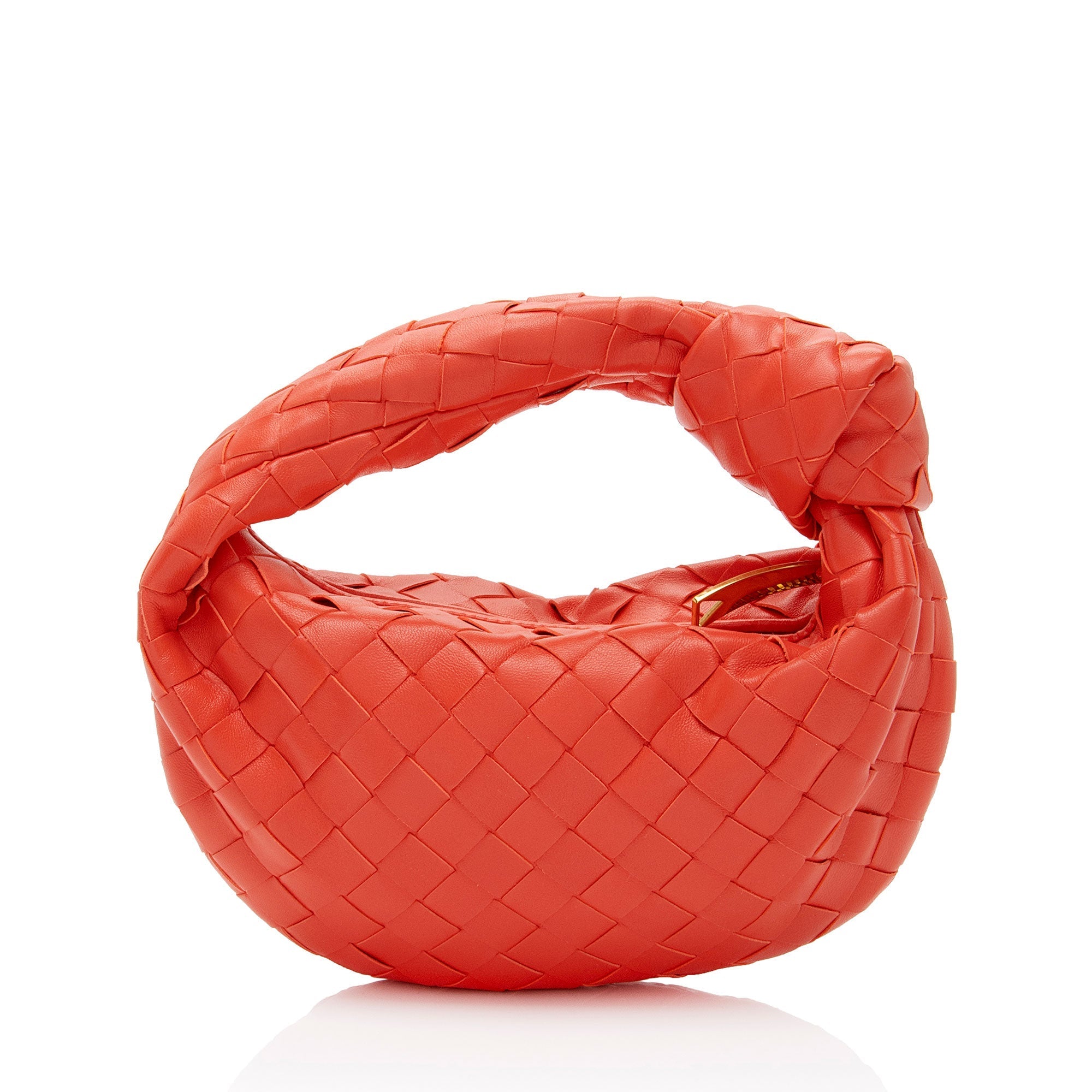 Bottega Veneta Intrecciato Nappa Jodie Mini Bag (SHF-6UPbxw)