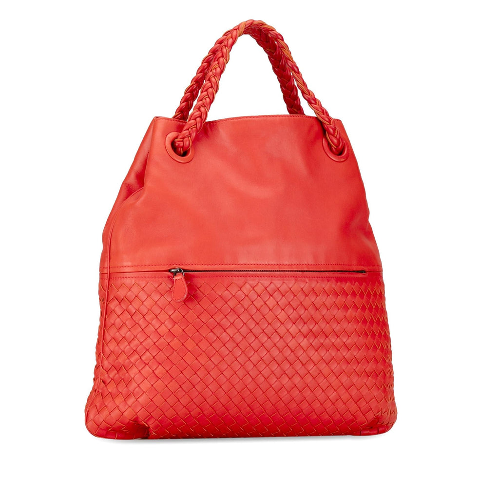 Bottega Veneta Intrecciato Nappa Julie Tote (SHG-pYQtKT)