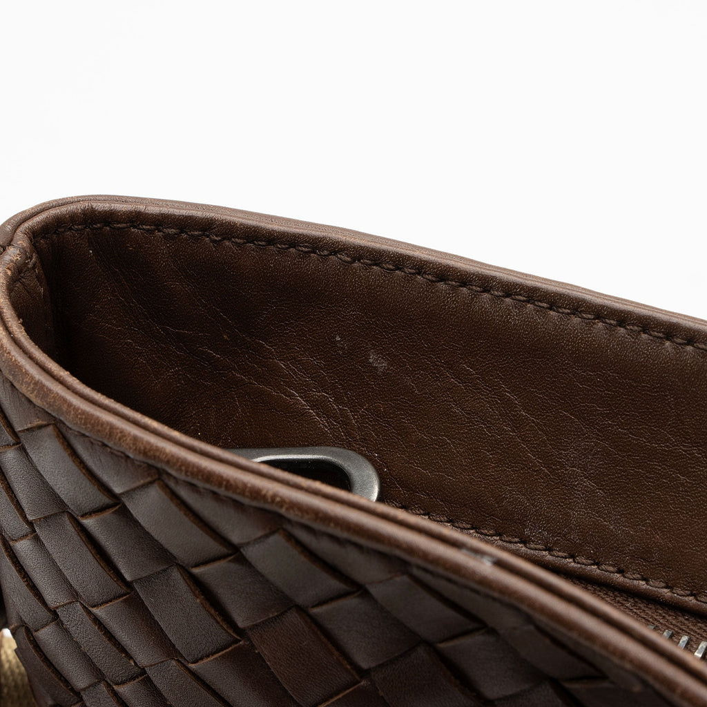Bottega Veneta Intrecciato Nappa Large Messenger (SHF-8L6sHp)