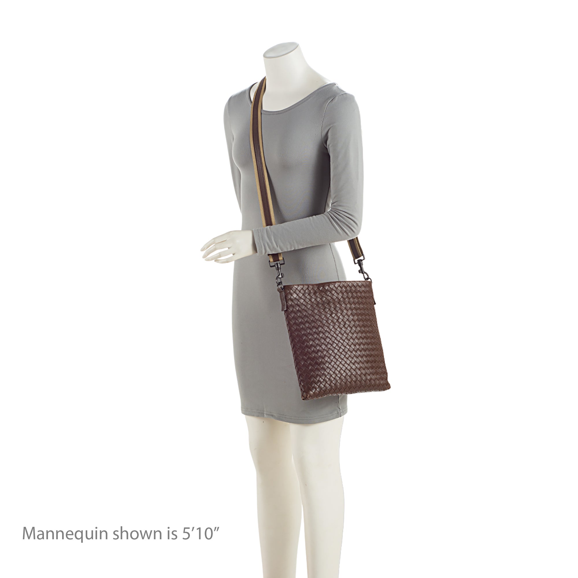 Bottega Veneta Intrecciato Nappa Large Messenger (SHF-8L6sHp)