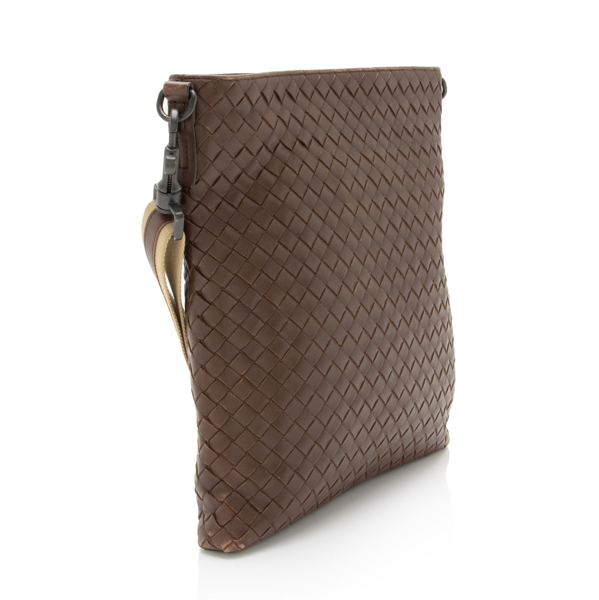 Bottega Veneta Intrecciato Nappa Large Messenger (SHF-8L6sHp)