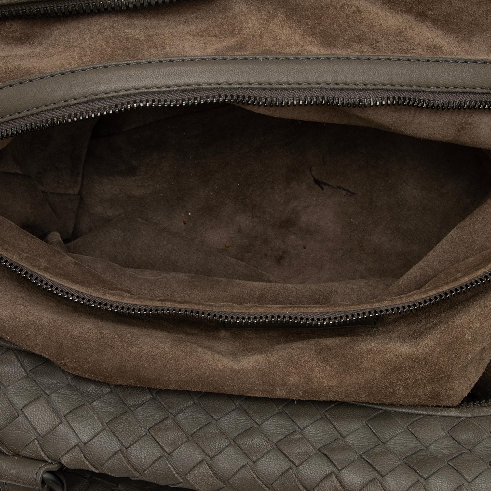 Bottega Veneta Intrecciato Nappa Leather Convertible Maxi Tote (SHF-Ge67HA)