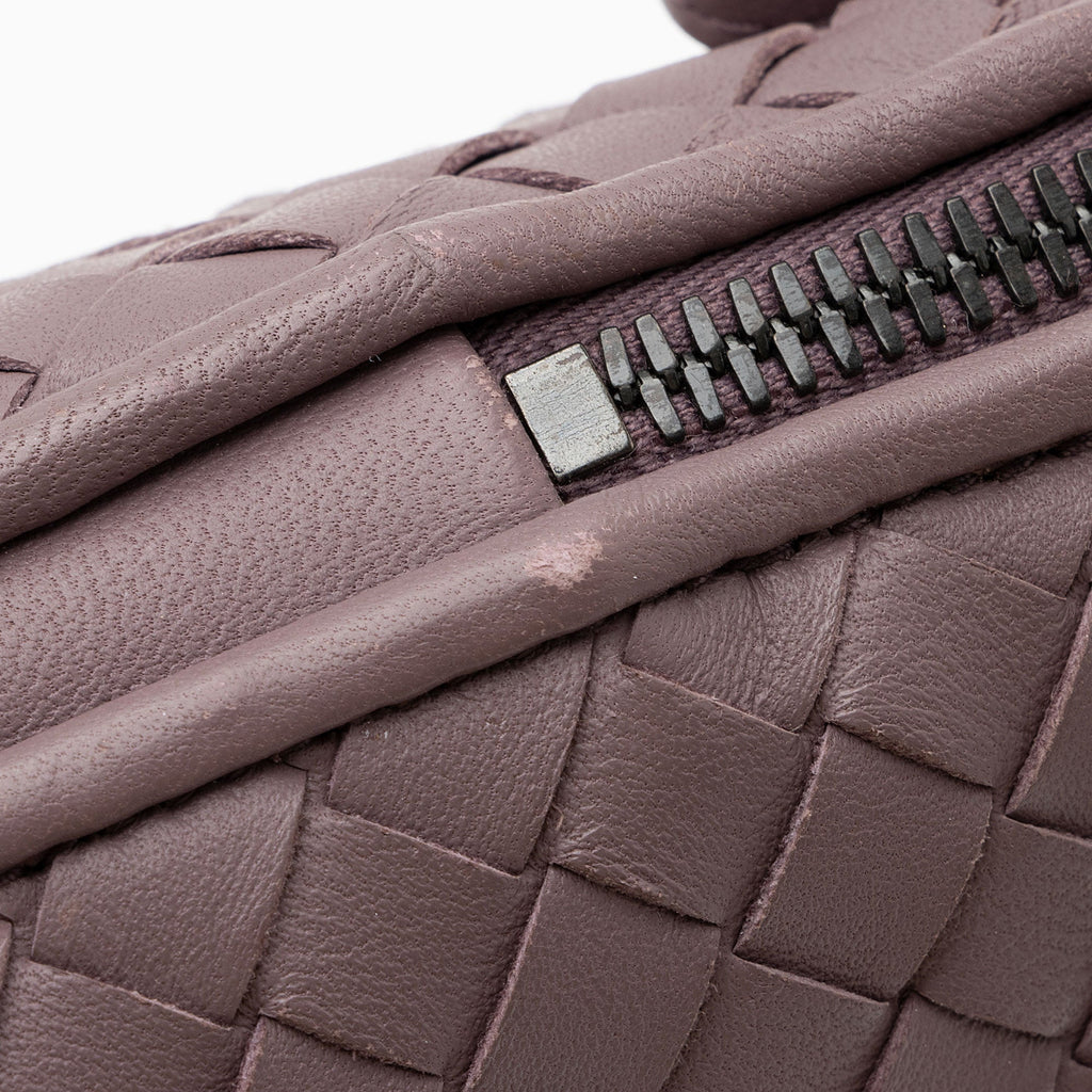 Bottega Veneta Intrecciato Nappa Leather Nodini Crossbody (SHF-nPncFK)