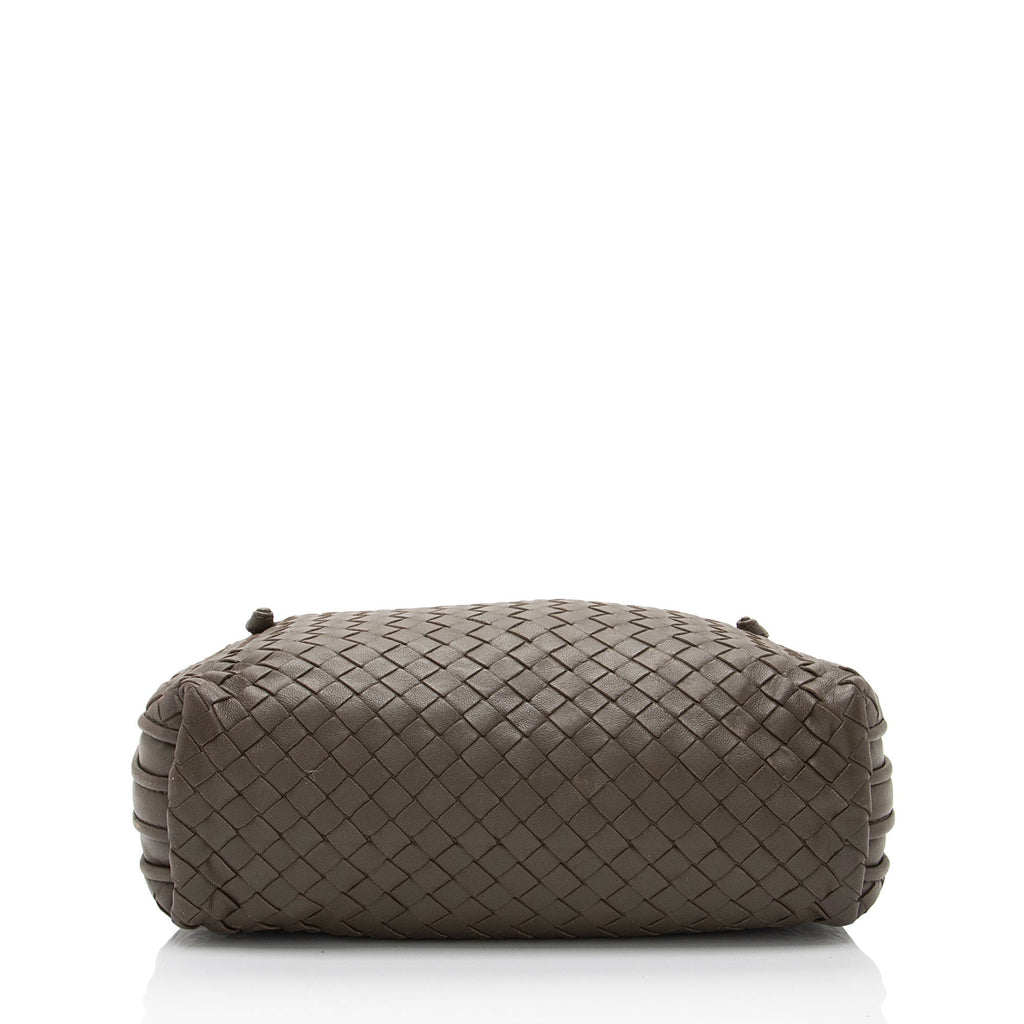 Bottega Veneta Intrecciato Nappa Leather Nodini Crossbody (SHF-cd5Ub3)