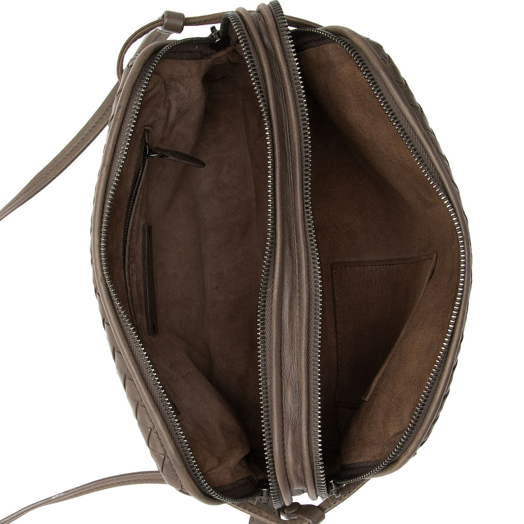Bottega Veneta Intrecciato Nappa Leather Nodini Crossbody (SHF-cd5Ub3)