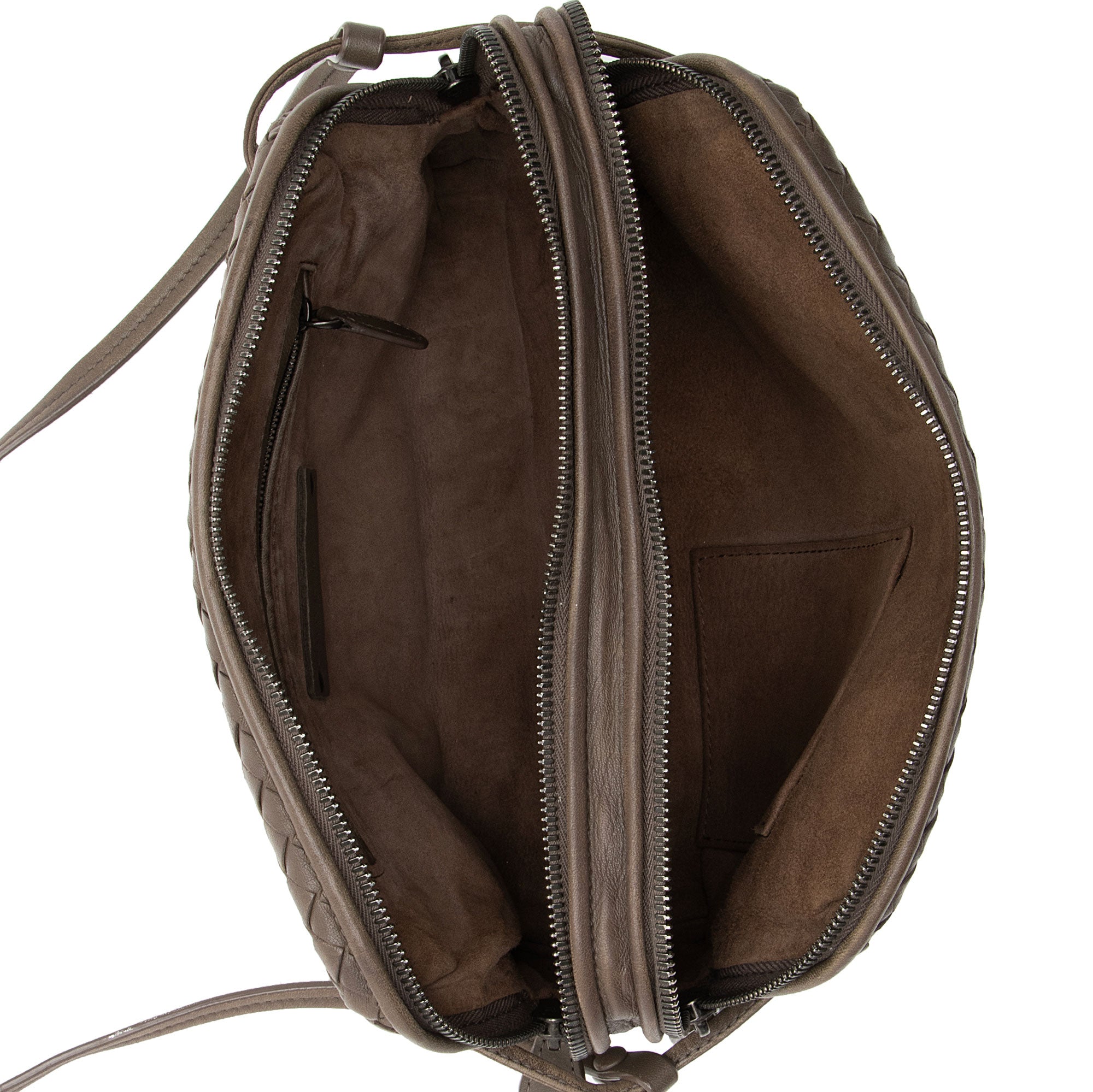 Bottega Veneta Intrecciato Nappa Leather Nodini Crossbody (SHF-cd5Ub3)