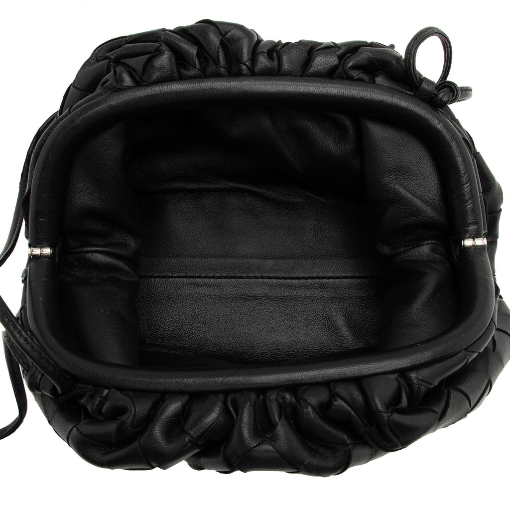 Bottega Veneta Intrecciato Nappa Leather The Pouch Mini Clutch (SHF-ZxdcNO)