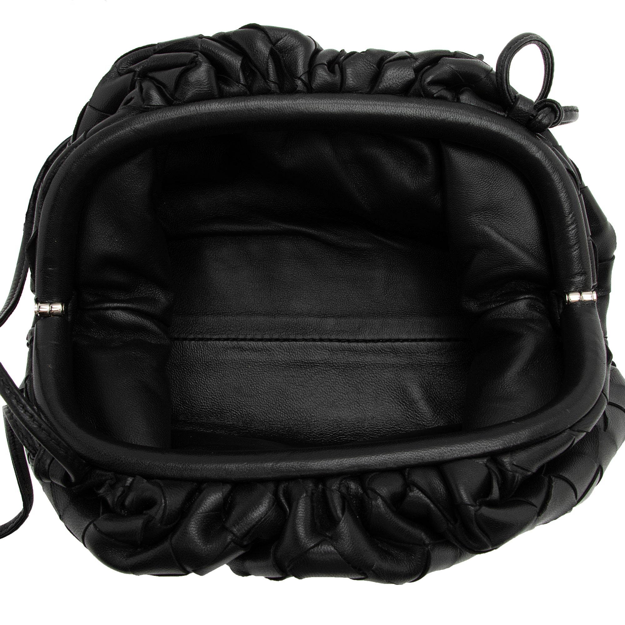 Bottega Veneta Intrecciato Nappa Leather The Pouch Mini Clutch (SHF-ZxdcNO)