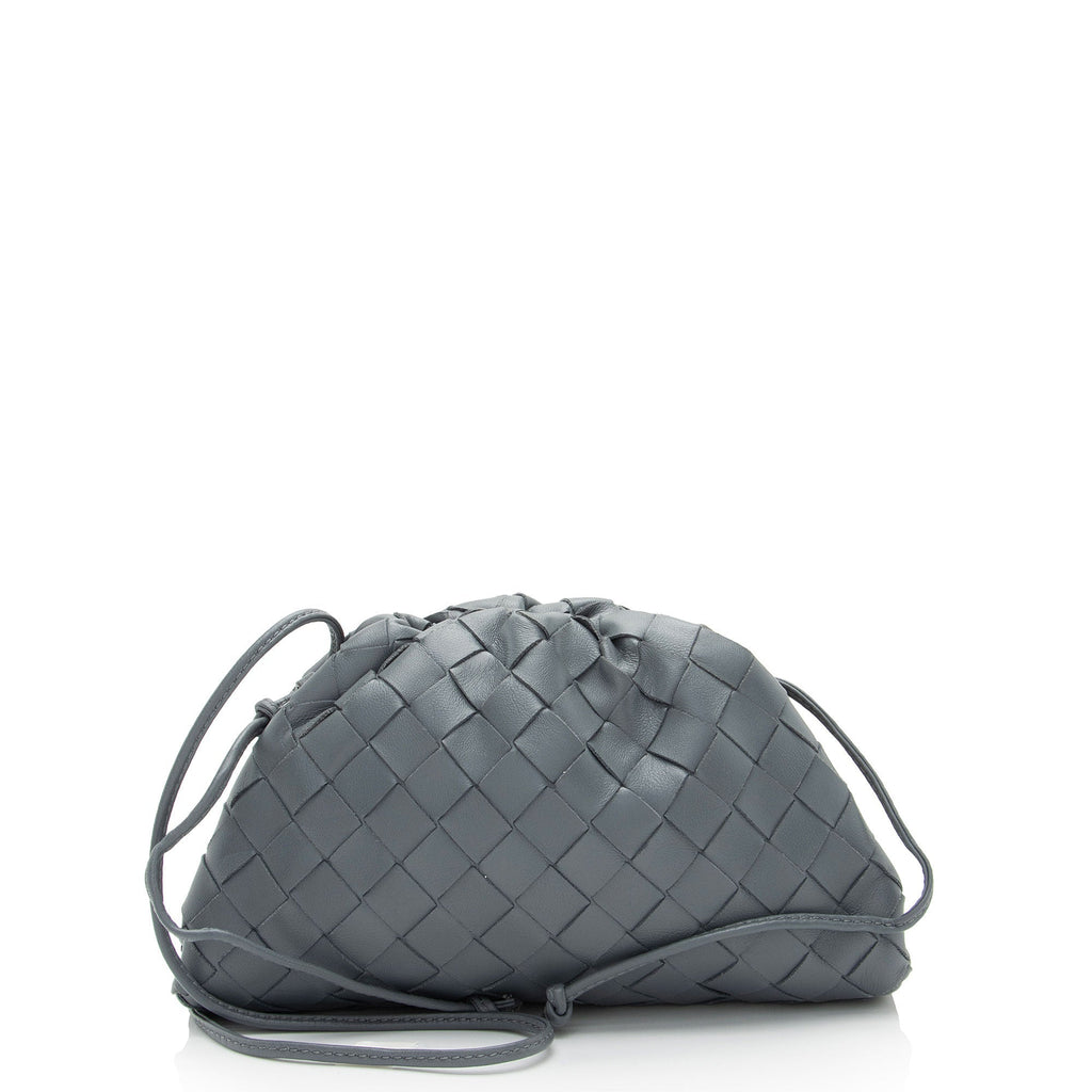 Bottega Veneta Intrecciato Nappa Leather The Pouch Mini Clutch (SHF-n3ltyV)