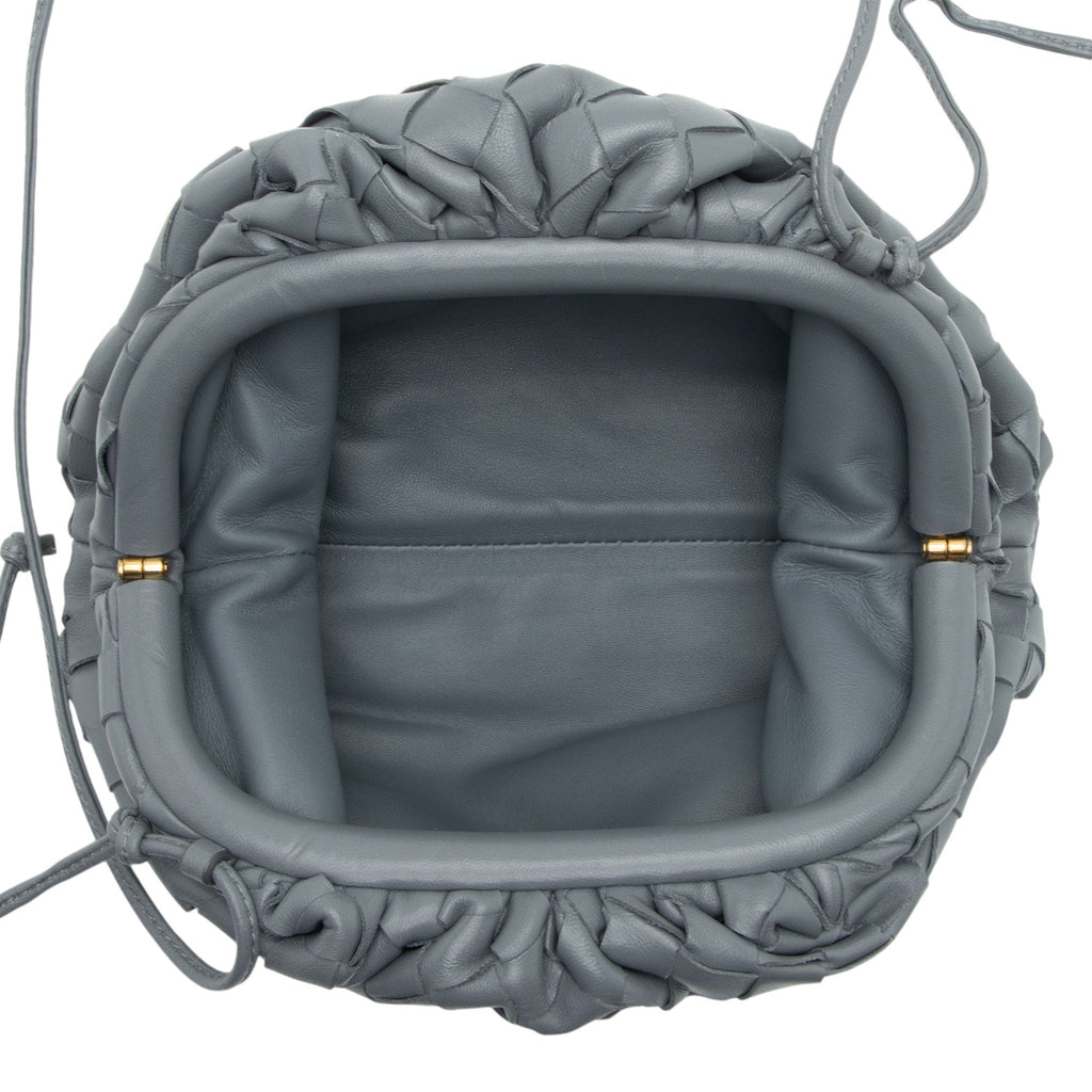 Bottega Veneta Intrecciato Nappa Leather The Pouch Mini Clutch (SHF-n3ltyV)