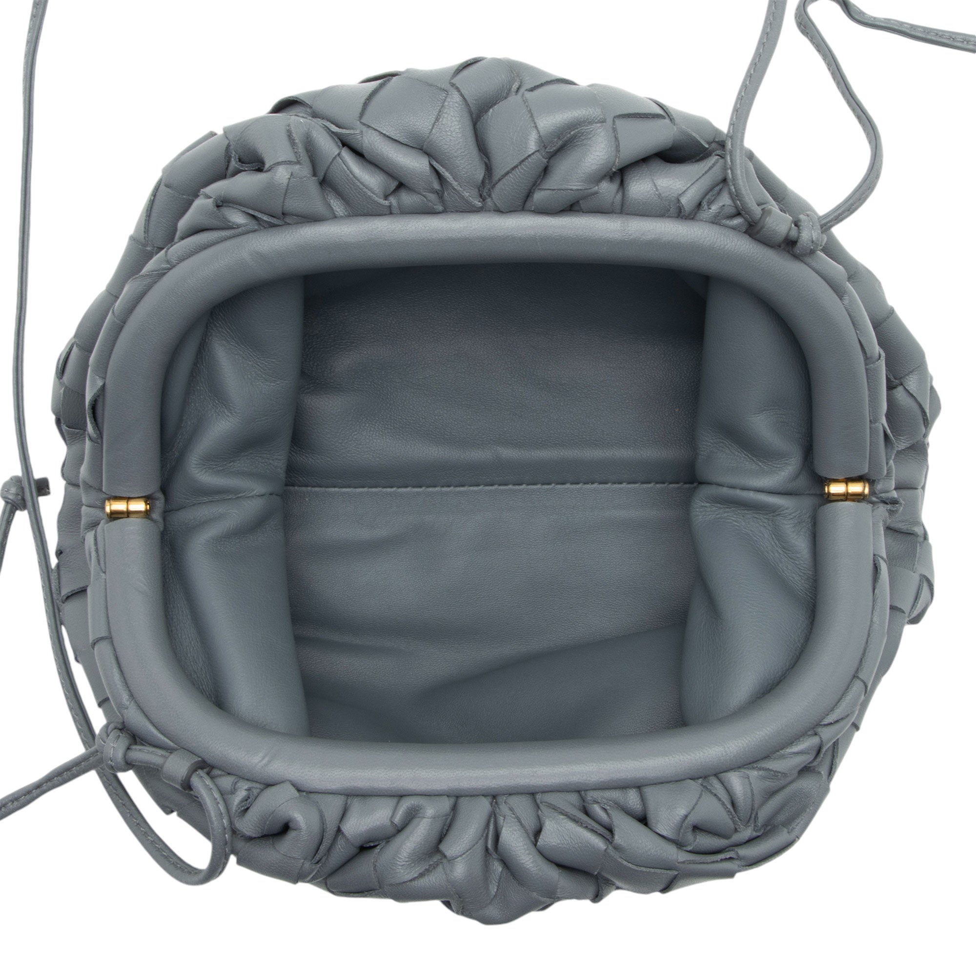 Bottega Veneta Intrecciato Nappa Leather The Pouch Mini Clutch (SHF-n3ltyV)