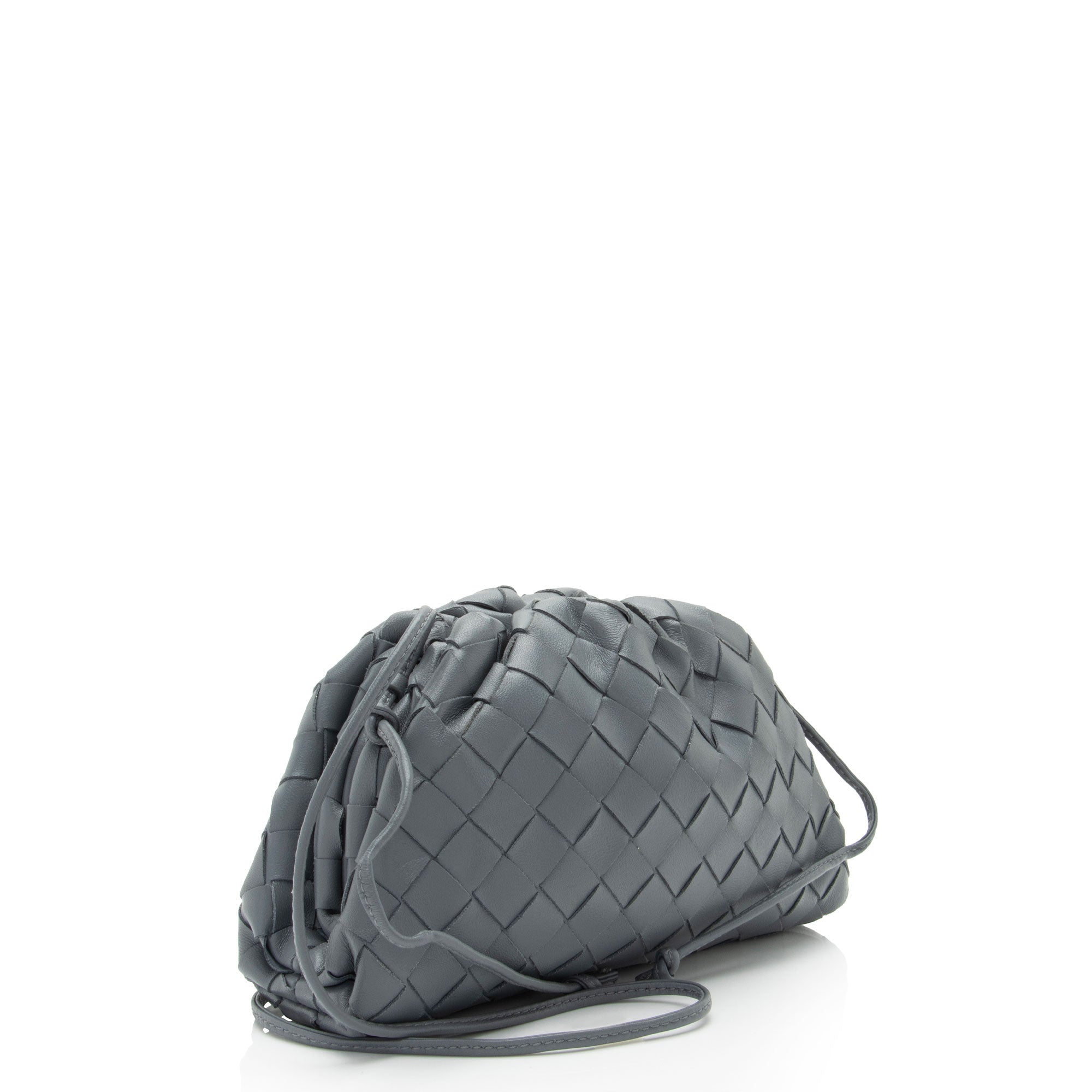 Bottega Veneta Intrecciato Nappa Leather The Pouch Mini Clutch (SHF-n3ltyV)