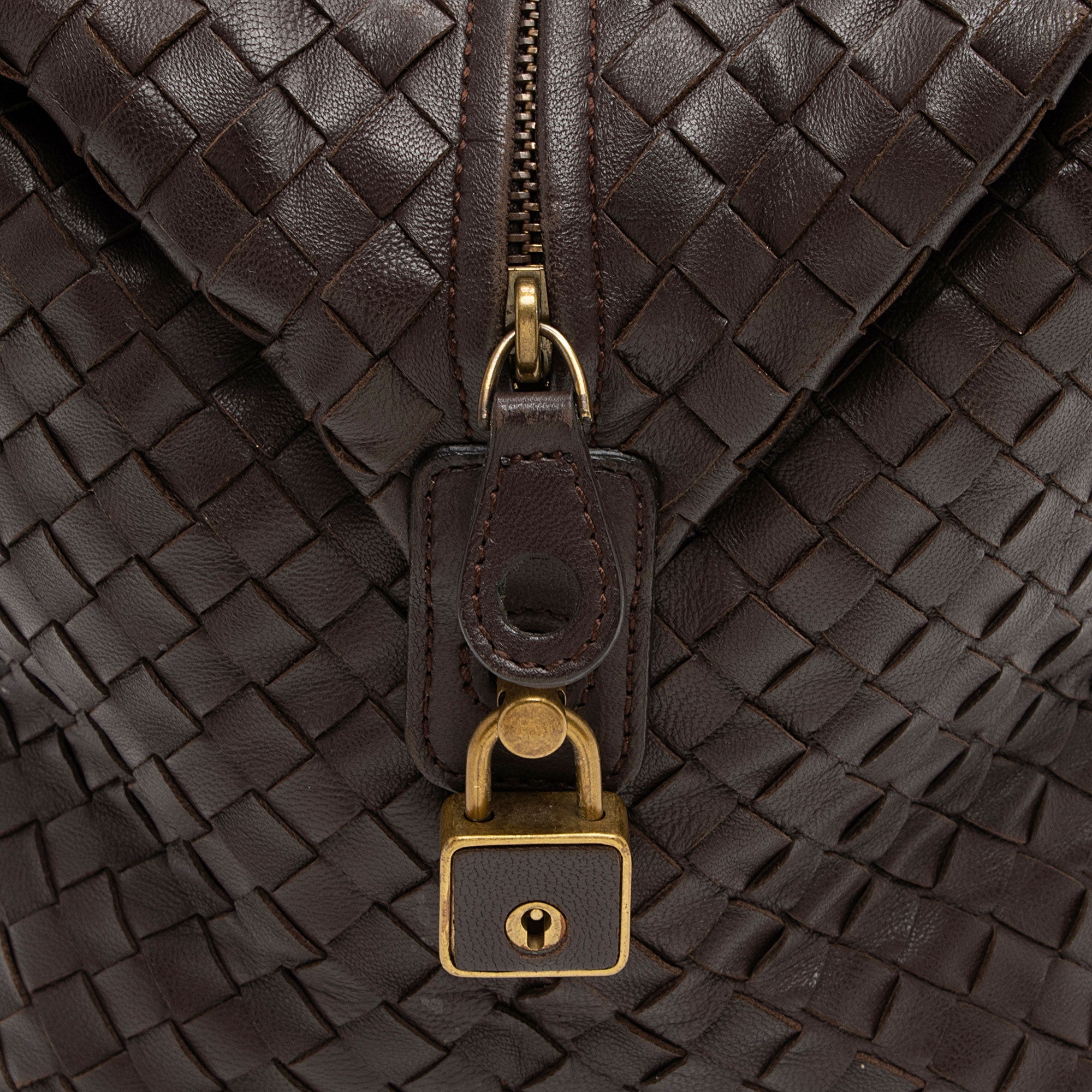 Bottega Veneta Intrecciato Nappa Montaigne Small Satchel (SHF-4lcw1Z)
